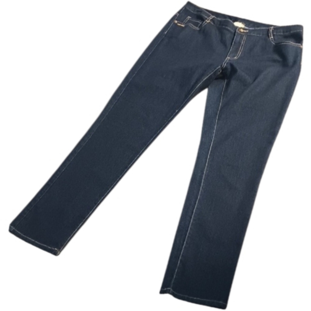 Miss Tina byTina Knowles Dark Blue Straight Leg Jeans - Picture 7 of 7